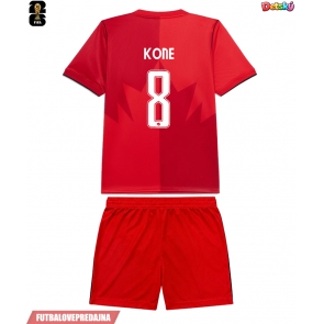 Lacne Dětský Futbalové dres Kanada Ismael Kone #8 MS 2026 Krátky Rukáv - Domáci (+ trenírky)